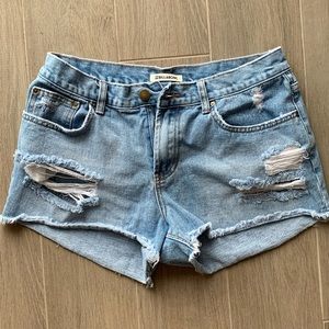 Billabong jean shorts